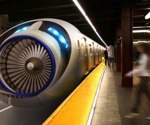 Hyperloop supersonic