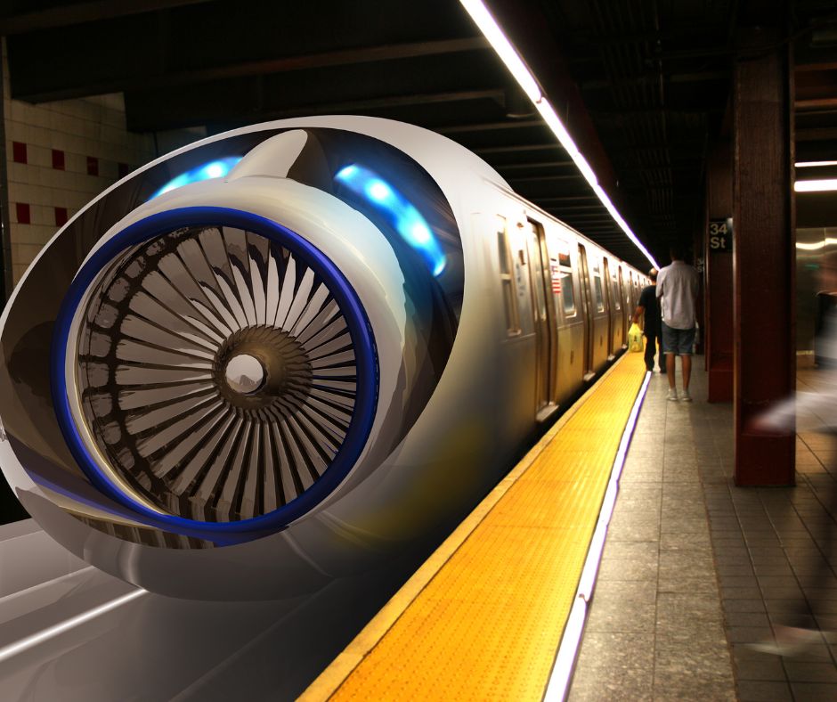 Origin and evolution of hyperloop railway technology